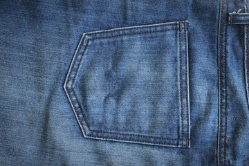 Sticker - Denim texture background