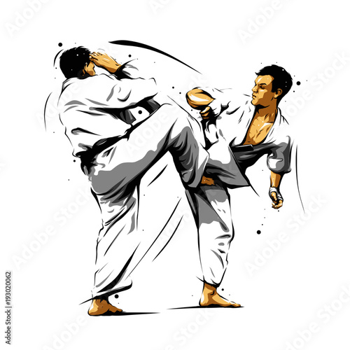 Fototapety Sztuki Walki  akcja-karate-7