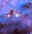 Star cluster. Star forming region. Elements of this image furnished by NASA. Retouched image.