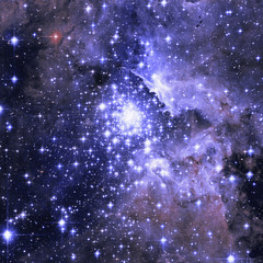 Wall Mural - star cluster. star forming region ngc 3603. elements of this image furnished by nasa. retouched imag