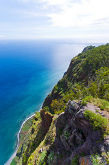 Wall Mural - View from Cabo Girao cliff. Madeira island, Portugal.