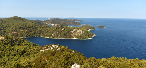 Canvas Print - Lastovo islands, Croatia.