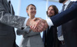© ASDF - welcome and handshake business people