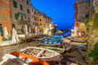 Riomaggiore, the first city of the Cique Terre in Liguria, Italy