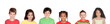 © Gelpi - Many children looking at camera