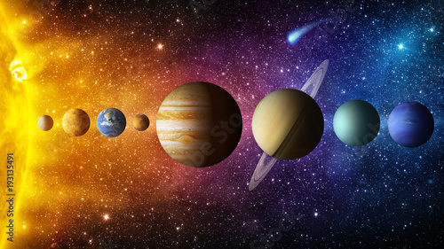 solar-system-planet-comet-sun-and-star-elements-of-this-image-furnished-by-nasa-sun-mercury-venus-planet-earth-mars-jupiter-saturn-uranus-neptune-science-and-education-background