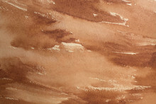 Warm Brown Watercolor Background