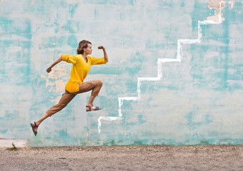 step by step