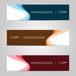 © ahmadsyabani - Modern Banner template design creative with abstract background