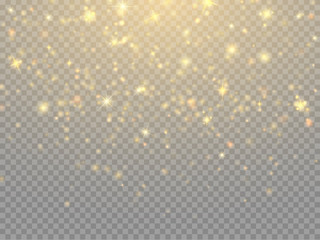 Aufkleber - Glow light effect. Vector Christmas lights concept.