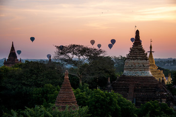 Sunrise in Bagan - Myanmar