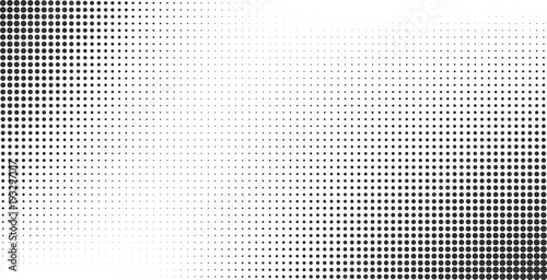Halftone effect vector background Fotobehang