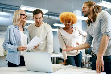 people working, using computer in office