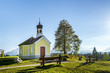 Kapelle in den Alpen bei Mittenwald, Karwendel 