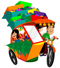 Poster - tricycle