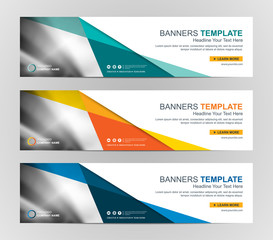 Wall Mural - abstract web banner design background or header templates