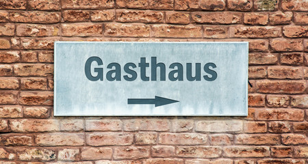  Schild 225 - Gasthaus