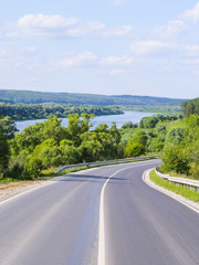 Landscape with country road