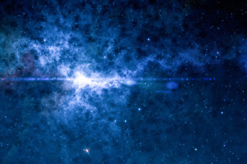 Wall Mural - high definition star field, colorful night sky space. nebula and galaxies in space. astronomy concep