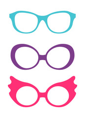 Spectacles Accessory Collection Vector