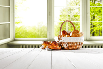 Wall Mural - bread and window space 