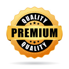 Poster - Premium quality gold vector medal