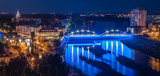 Fototapeta Tęcza - Most Piastowski Opole