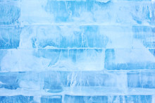 Ice Brick Wall Texture.