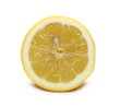 © dule964 - Half yellow ripe lemon isolated on white