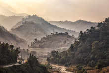 Prithvi Highway Near Mankhutar, Nepal