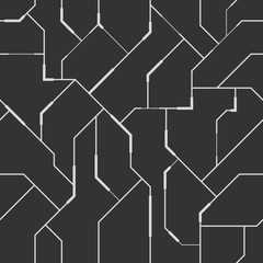 Background in high tech style. Abstract vector seamless pattern.