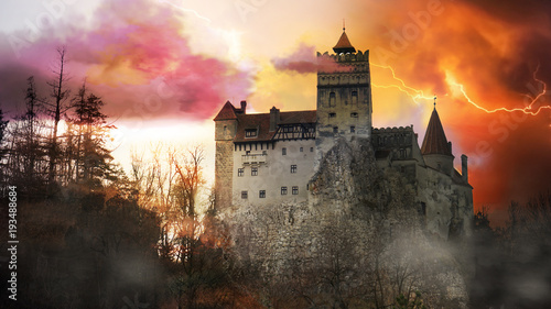 Obraz na płótnie Castle Terror