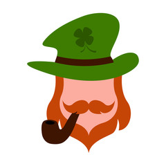 Abstract leprechaun avatar