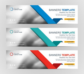 Wall Mural - abstract web banner design background or header templates