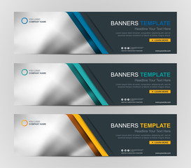 Wall Mural - abstract web banner design background or header templates