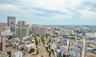 Canvas Print - 金沢市街地風景