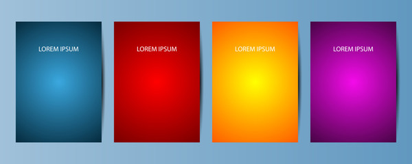 Wall Mural - Abstract vector modern brochure annual report design templates future Poster template design.