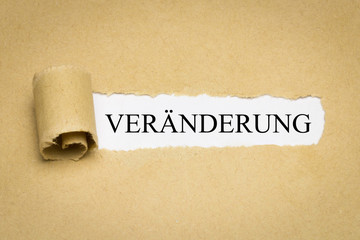 Canvas Print - Veränderung