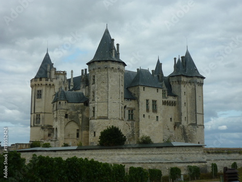 Plakat Zamek Saumur, Maine et Loire, Francja