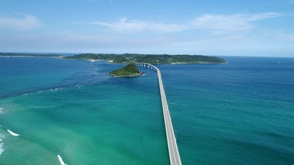 Aufkleber - 角島大橋