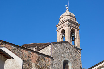 Wall Mural - medieval town of Montalcino. Tuscany, Italy