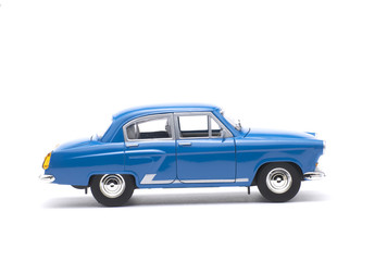 Naklejka na meble model antique car, isolated on a white background