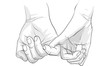 © Bhanupong - hand holding hand together vector