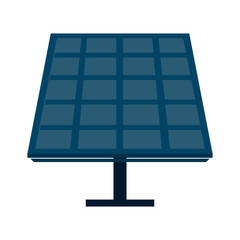 Poster - Solar panel technology vector illustration graphic design