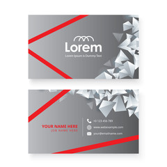 Wall Mural - Creative business card mock-up