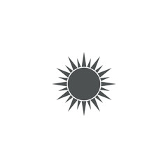 Canvas Print - sun icon. sign design