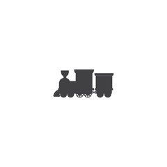 Wall Mural - train icon. sign design