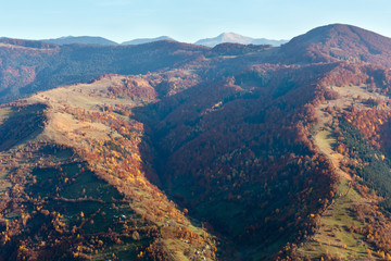  Autumn Carpathian mountain, Ukraine