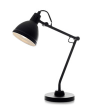 Stylish Desk Lamp On White Background