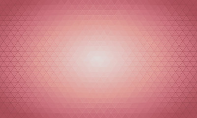 Wall Mural - Light Pink vector triangle polygon background.